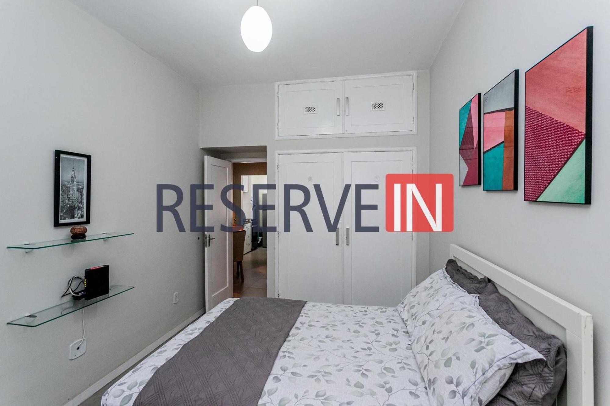 Apartamento Residencial Copacabana - Silencioso E Acolhedor *